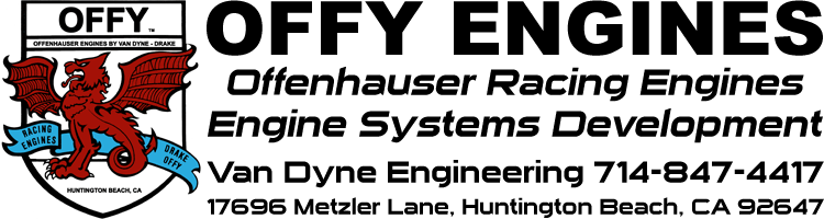 Offy Engines at Van Dyne Engineering, Huntington Beach, CA
